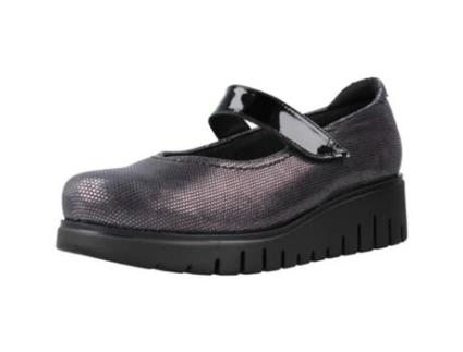 Sapatos de Mulher PINOSOS Pele Preto (38)