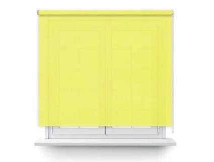 Estore Enrolável Translúcido Amarelo 220X150Cm. DECOCASA