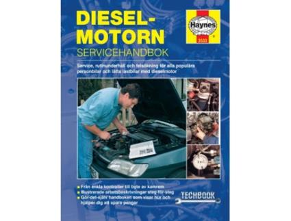 Livro Dieselmotorn servicehandbok Haynes Techbook svenske utgava de Haynes Publishing (Sueco)