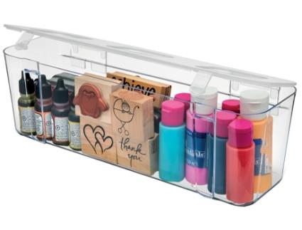Caixa de Armazenamento DEFLECTO para Organizador de Caddy Grande