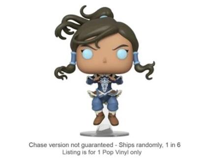 Figura Funko A LENDa DE KORRA Estado do Avatar Pop! Chase Envia 1 em 6