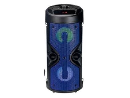 Coluna com Microfone 50Db 12W Azul Sl-4208M ONLIKE