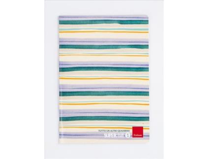Caderno e bloco ERICKSON Super Righe 1 A4 76 folhas multicolorido