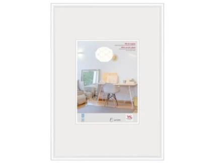 Moldura Nova estilo de vida 60X80 vidro artificial branco MY PERFECT DESIGN