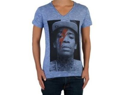 T-Shirt de Criança LITTLE ELEVENPARIS Algodão Azul (8 anos)