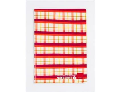 Caderno e bloco ERICKSON Super Quadretti 3 A4 76 folhas multicolorido