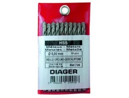 Broca para Metal Hss Pro com Diâmetro 02 5 DIAGER