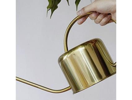 2 regadores vintage em aço inoxidável dourado de 1,2 litros KIKKERLAND