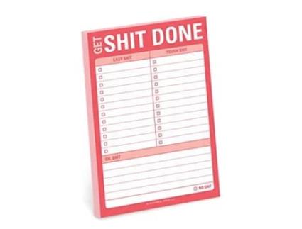 Livro Knock Knock Get Shit Done Great Big Sticky Note de Knock Knock (Inglês)