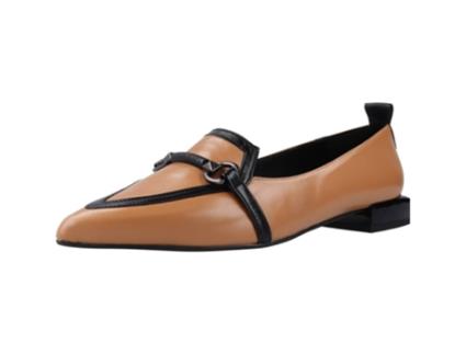 Sapatos de Mulher DIBIA Pele Castanho (39.5)