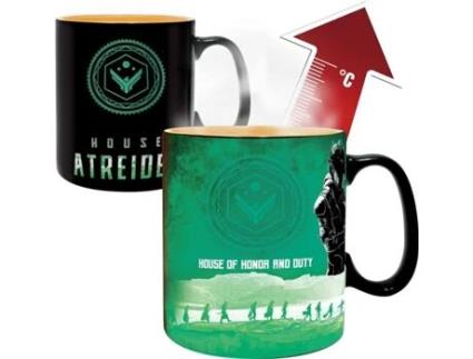 Caneca Térmica Casa Atreides e Casa Harkonnen Dune 460 Ml ABYSTYLE