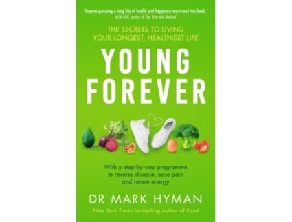 Livro Young Forever de Mark Hyman (Inglês)