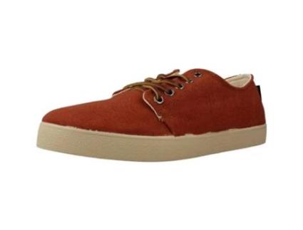 Sapatos de Homem POMPEII Tecido Vermelho (42)