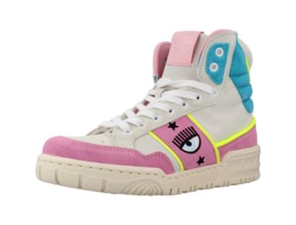 Sapatos de Mulher CHIARA FERRAGNI High Tecido Multicor (38)