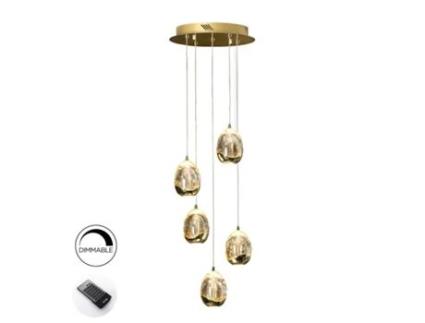 Rocio Led Lamp Dimmable 5L Ouro SCHULLER