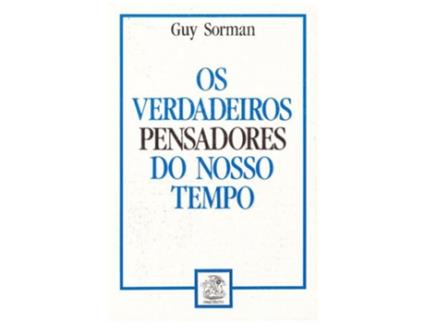 Livro Os Verdadeiros Pensadores Do Nosso Tempo .