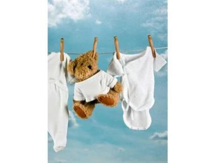 Tapete HOUSE OF KIDS Ultra Soft Mon Linge (Branco - 70x95cm)