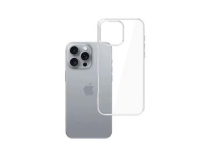 Capa Clearcase para iPhone 16 Pro 3MK Transparente