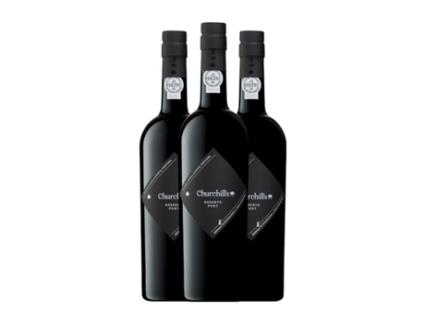 Vinho CHURCHILL'S Porto Reserva (0.75 L - 3 Unidades)