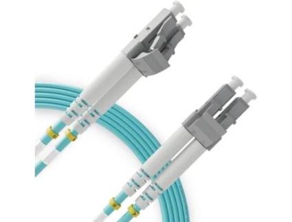 Cabo de fibra óptica duplex multimodo LC para LC OM4 (70 metros 1 unidade) Patch Cord de fibra óptica dupla UPC/UPC 50/125 40G (LSZH) BEYONDTECH