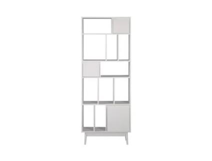 Estante Rebecca Mobili Mawar 187X70X29 5 Aglomerado Madeira Branco Moderno MOBILI REBECCA