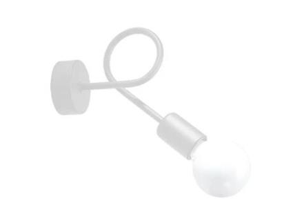 Candeeiros de Parede Supel de Aço Branco 20X25X8Cm SOLLUX LIGHTING