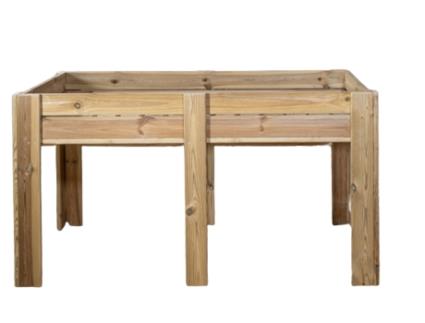 Mesa de Cultivo Profundo 20Cm VIDAHUERTO 150X80X80 Cm