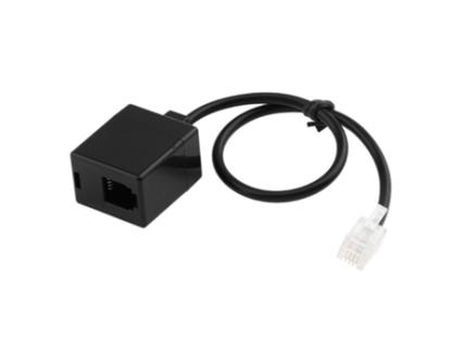 Rj9 4P4C Macho para Rj9 4P4C Fêmea Conector Telefone Adaptador Cabo Fio ALLINLESS