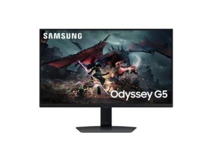 Monitor Gaming SAMSUNG Odyssey G5 G50D (Preto - Flicker free - 27' - Quad HD - Tomada EU)