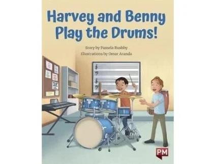 Livro HARVEY BENNY PLAY THE DRUMS de Pamela Rushby (Inglês)