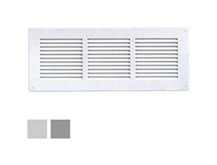 Grade em Chapa 340 X 140 Mm Cinza LA VENTILAZIONE