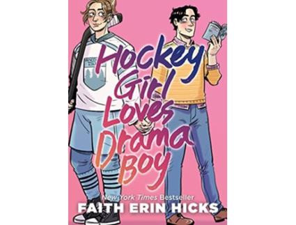 Livro Hockey Girl Loves Drama Boy de Faith Erin Hicks (Inglês - Capa Dura)