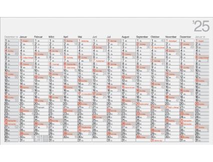 Calendário de Parede RIDO IDÉ Calendário de Pôster Office Ii 2025