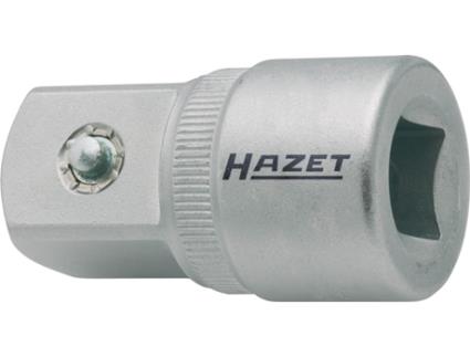 Peça de aumento HAZET 958-1 quadrado oco 1/2 polegada 12 5 mm quadrado sólido 3/4 polegada 20 mm 50 mm