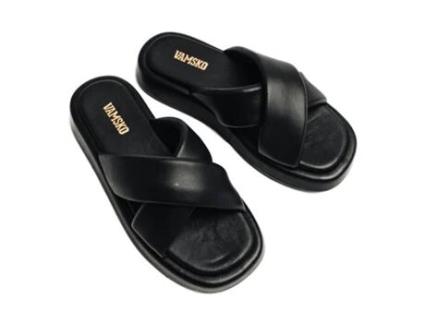 Sapatos de Mulher VAMSKO Pele Preto (36)