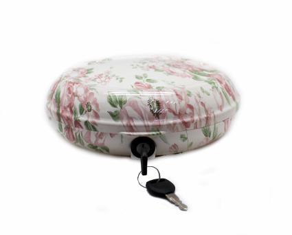 Bagageira Circular Flores Mini - 