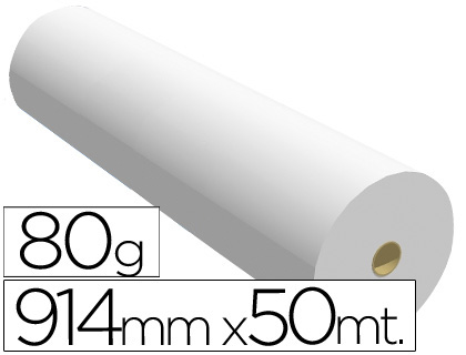 Papel Reprografia Navigator 80 Gr. 914 mm X 50 Mt
