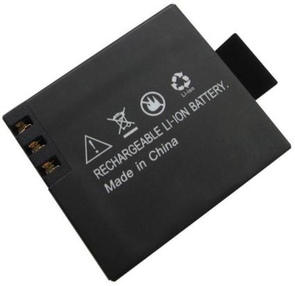 Bateria Camara Desportiva EX3 Biwond / XA8 2 / SJCAM SJ4000-SJ5000 (3,7V Li-on 900mAh)