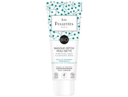 LES POULETTES PARIS Máscara desintoxicante de argila marinha 75 ml