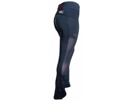 Leggings de Mulher para Equitação KARLSLUND Full Grip Galdur Azul (34)