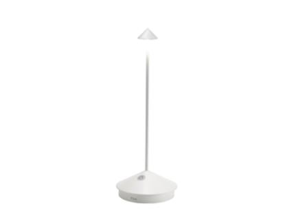 Pina Pro Candeeiro de Mesa Led Branco Recarregável e Regulável ZAFFERANO