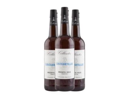 Vinho doce PRIMITIVO COLLANTES Los Cuartillos Mascate Grão Pequeno Jerez-Xérès-Sherry (0.75 L - 3 Unidades)