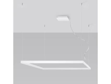 Candeeiro de Teto Led SOLLUX (Aluminio - Nelya L - Branco - 3000K)