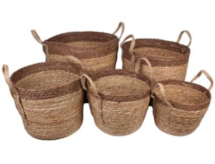 Conjunto 5 Cestos Natural LPM