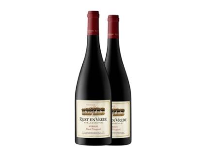 Vinho RUST EN VREDE Syrah Stellenbosch (0.75 L - 2 Unidades)