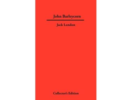 Livro John Barleycorn de Jack London (Inglês)