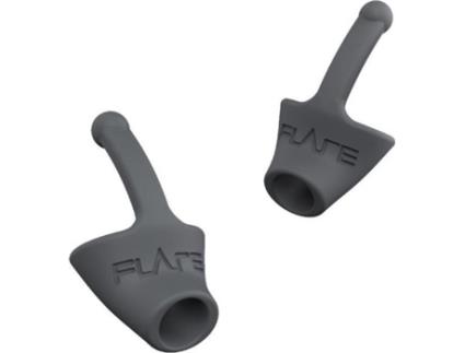 Mini Mais Calmo Um Pequeno Tampão para Os Ouvidos Que Reduz O Estresse Aumenta a Qualidade Do Som Áudio Flare Cinza Mini FLARE AUDIO