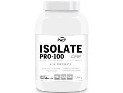 Isolate Pro-100 Chocolate de Leite 1,8 kg PWD NUTRITION