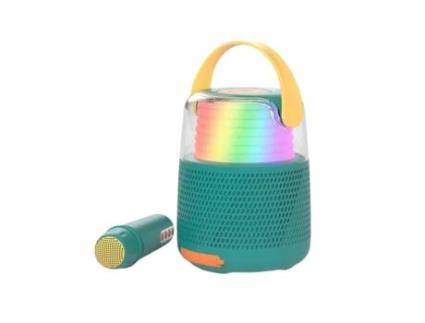 MOBILITY ON BOARD - MOBILITY ON BOARD Altifalante Bluetooth Luminoso Ks-80 com Modo de Karaoke e Microfone de Mudança de Voz Azul Pato MOBILITY ON BOARD Altifalante Bluetooth Luminoso Ks-80 com Modo de Karaoke e Microfone de Mudança de Voz Azul Pato