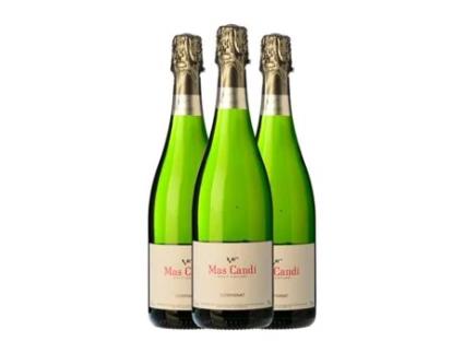 Espumante MAS CANDÍ Brut Nature Cava Reserva (0.75 L - 3 Unidades)